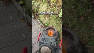 A magical stove that effortlessly burns sheep manure campingstove automobile stovehouse stove [upl. by Felipa]