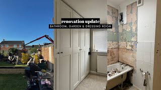 house update for our renovation project  new bathroom garden transformation amp bedroom updates [upl. by Aytac]