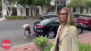 Rosie HuntingtonWhiteley Spotted Looking Fall Chic In Los Angeles  17 Oct 2024 [upl. by Anilasor]