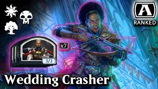 Kaya Abzan Tokens  Crimson Vow Standard  Mythic Ranked  MTG Arena [upl. by Orion]