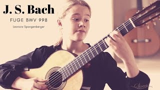 Leonora Spangenberger 11 plays Fuge BWV 998 by J S Bach on a 2004 Curt Claus Voigt [upl. by Rey831]