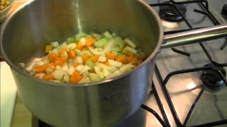 Mirepoix Recipe Boneless Chicken Soup [upl. by Yerhcaz45]