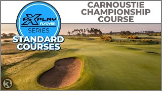 FSX PLAY Course Flyover  Carnoustie Championship Course  Standard Courses [upl. by Oiralednac]