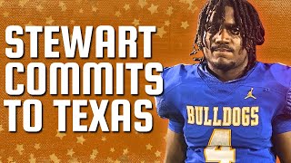 BOOM RB Rickey Stewart Jr Commits to Texas [upl. by Amilah423]