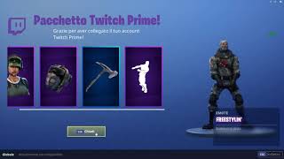 Fortnite ricompense twitch prime 2 [upl. by Hyozo]