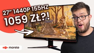 AOC dokonało NIEMOŻLIWEGO 27” 1440p W CENIE 24” 1080p [upl. by Cece]