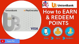 UNIONBANK MAG EARN AT REDEEM NG POINTS [upl. by Aseral351]