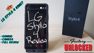 LG Stylo 4 Universal Unlocked Phone Review Best LG Stylo 4 HD [upl. by Aicilaf874]