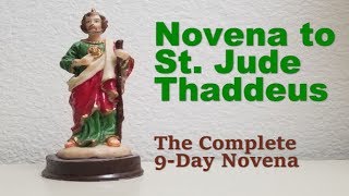 St Jude Thaddeus Novena The Complete 9Day Novena [upl. by Enaitsirk]