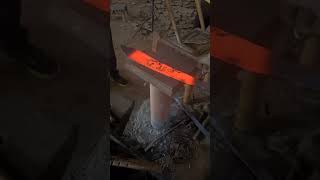 making fire sword swordmaking blacksmith makingsword trending handmadesword shortvideo [upl. by Codie]