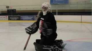 Premier Goaltender Development  Backside Push  Training Tips  PGD  Episode 8 [upl. by Gessner246]