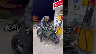 Top 3 Kawasakis super fastest bikes🤯।।short viral bike [upl. by Ahsenwahs838]