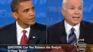 CSPAN Third 2008 Presidential Debate Full Video [upl. by Sorenson]