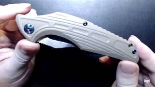 Eafengrow EF924 Folding Knife D2 Steel Blade [upl. by Philine]