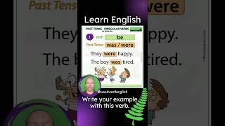 Past Tense of BE with example sentences ✅ Learn English Grammar [upl. by Samuella]