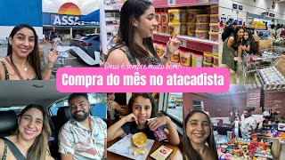 Compras do mês no atacadista Mostrei o valor total da compra Missão Virtuosa [upl. by Inol999]