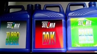 Olej SELENIA Petronas Motor Oil 5w30 wr 20k 10w40 turbo diesel alfa romeo fiat lancia [upl. by Cordalia]