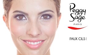 PEGGY SAGE  SECRETS DE PRO  Appliquer les Faux Cils [upl. by Juback]