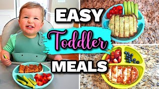 QUICK and EASY TODDLER MEALS for Moms Who Don’t Cook [upl. by Beniamino]