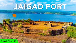 Jaigad Fort  Drone View  Ratnagiri Maharashtra Tourism  Konkan Tourism  Jaldurg Fort [upl. by Aimak]