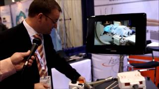 iSYS1 Needle Placement Robot at RSNA 2012 [upl. by Shanks]