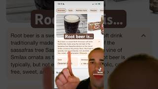 Root beer isn’t actual beer… youtubeshorts rootbeer tiktok [upl. by Aleik672]