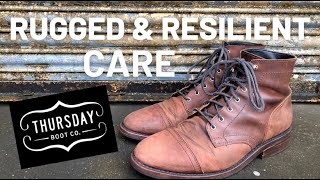 Dont Ruin Your Boots  The Correct Way to Clean Rugged amp Resilient Thursday Boot Styles [upl. by Vinnie]