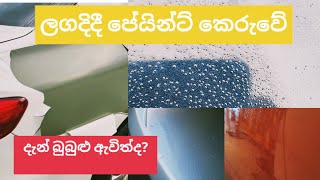 car paint problems and solutions sri lanka sinhala sachi auto paint autopainting carpainting [upl. by Carmen161]