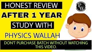 Physics Wallah 🔥 Honest Review After 1 Year Study With Arjuna Batch  Physics Wallah Review [upl. by Freida328]