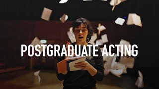 Postgraduate Acting at BCU [upl. by Cristian742]