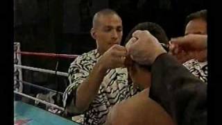 Clarence Bones Adams  Nestor Garza 16 Mar 4th 2000 WBA super bantam [upl. by Ecirual457]