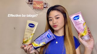 VASELINE GLUTA HYA LOTION REVIEW AFTER A MONTH OF USING Krishia Diaz💕 [upl. by Ahsauqal529]