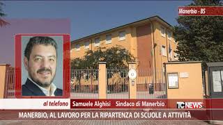 Manerbio al lavoro per la ripartenza di scuole e attività [upl. by Yllak]