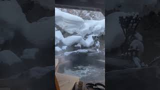 Visiting Jozankei Onsen♨️🌲 Winter Hokkaido shorts [upl. by Euqinehs8]