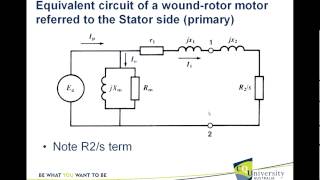 Equivalent Circuit of The Three Phase Induction Motor [upl. by Donal]