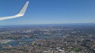 Virgin Australia Perth to Sydney landing at Sydney airport VA551 버진오스트레일리아 퍼스에서 시드니공항 착륙 VA551편 [upl. by Alyson]