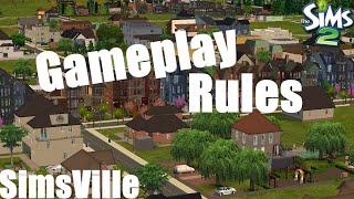 SimsVille Renovations E02  Gameplay Rules [upl. by Akzseinga]