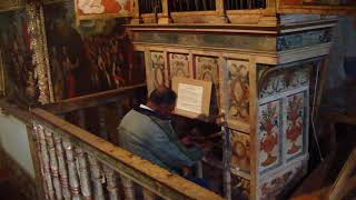 Traditional Peruvian Organ Music in Andahuaylillas [upl. by Hoffarth]