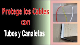 Instalación Segura de Tubos y Canaletas para Proteger Conductores Eléctricos [upl. by Selena]