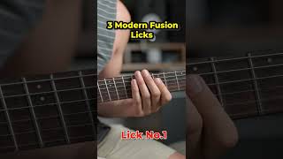 3 Modern Fusion Licks [upl. by Atilrahc]