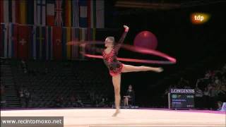 Melitina Staniouta Ribbon AA World Championships Montpellier 2011 [upl. by Anirbas841]