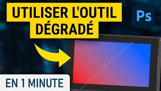 Comment bien utiliser loutil dégradé sur Photoshop [upl. by Aihsema]