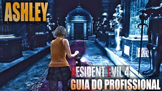 GUIA DO PROFISSIONAL COMO PASSAR A BIBLIOTECA COM A ASHLEY EM RESIDENT EVIL 4 REMAKE [upl. by Darom]