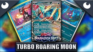 Roaring Moon ex is the new BEST TURBO deck in the Pokemon TCG [upl. by Lamp]