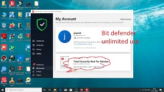 Bitdefender Antivirus ll Total Security ll New trick ll Unlimited 2020 ll 100Working [upl. by Alba]