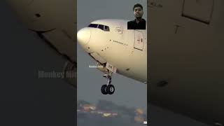 Aeroplane hawa mein kaise udata hai short video air travel with trending video ✈️✈️ [upl. by Ahsimat]