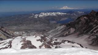 Mount St Helens Winter Route Climb [upl. by Nahtnamas]