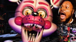 EVERY ANIMATRONIC EVER were gonna die  FNAF Ultimate Custom Night 1 [upl. by Virgilio]