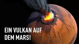 Ein riesiger Vulkan wurde auf dem Mars entdeckt  Weltraum Nachrichten [upl. by Odranreb506]