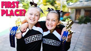 Our First Cheer Competition Did we get FIRST PLACE [upl. by Det]